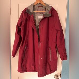 NWT Eddie Bauer RIPPAC® Insulated Trench Coat